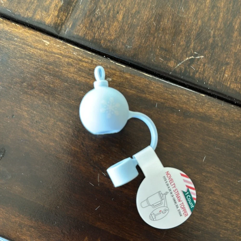 Novelty straw topper. Set of 6 Target Straw toppers.